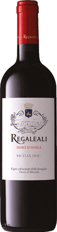 14,95 € Free Shipping | Red wine Tasca Conti d'Almerita Regaleali I.G.T. Terre Siciliane Sicily Italy Nero d'Avola Bottle 75 cl