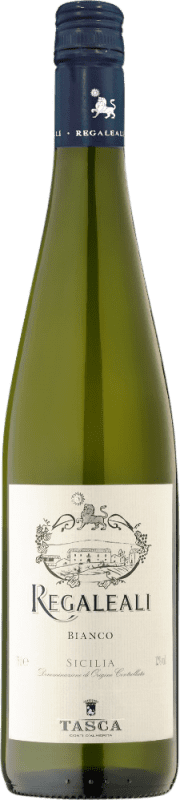 14,95 € Free Shipping | White Wine Tasca Conti d'Almerita Regaleali I.G.T. Terre Siciliane Sicily Italy Chardonnay, Insolia, Grecanico, Catarratto Bottle 75 cl
