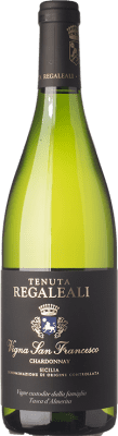 42,95 € Бесплатная доставка | Белое вино Tasca d'Almerita I.G.T. Terre Siciliane Сицилия Италия Chardonnay бутылка 75 cl