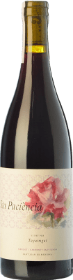 28,95 € Spedizione Gratuita | Vino Rosso Tayaimgut Santa Paciència Crianza — Invecchiato in Botte D.O. Penedès Catalogna Spagna Merlot, Cabernet Sauvignon 75 cl