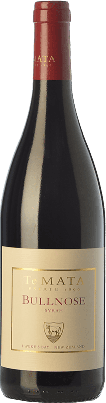 38,95 € Free Shipping | Red wine Te Mata Bullnose Aged I.G. Hawkes Bay Hawke's Bay New Zealand Syrah Bottle 75 cl