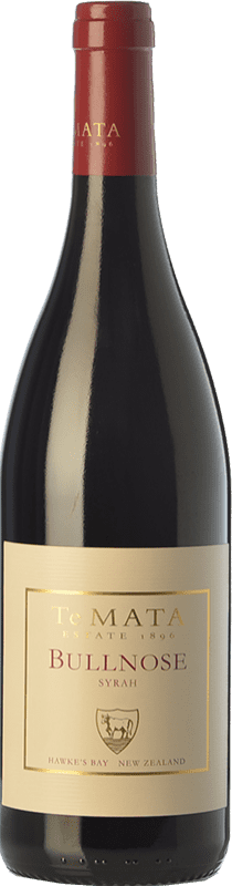 67,95 € Free Shipping | Red Wine Te Mata Bullnose Crianza — Aged I.G. Hawkes Bay Hawke's Bay New Zealand Syrah — Shiraz Bottle 75 cl