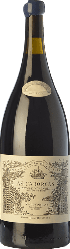 56,95 € Envoi gratuit | Vin Rouge Telmo Rodríguez As Caborcas Crianza D.O. Valdeorras Galice Espagne Garnacha — Grenache, Mencía, Sousón — Sousão, Godello, Merenzao Bouteille Magnum 1,5 L