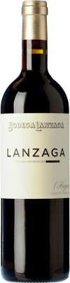 29,95 € Бесплатная доставка | Красное вино Telmo Rodríguez Lanzaga Crianza — Крианса D.O.Ca. Rioja Ла-Риоха Испания Tempranillo — Темпранильо, Garnacha — Гренаш, Graciano — Грасиано 75 cl