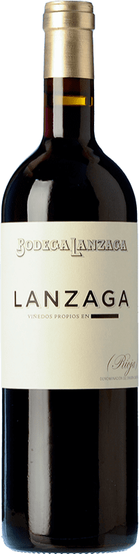 29,95 € Бесплатная доставка | Красное вино Telmo Rodríguez Lanzaga Crianza — Крианса D.O.Ca. Rioja Ла-Риоха Испания Tempranillo — Темпранильо, Garnacha — Гренаш, Graciano — Грасиано 75 cl