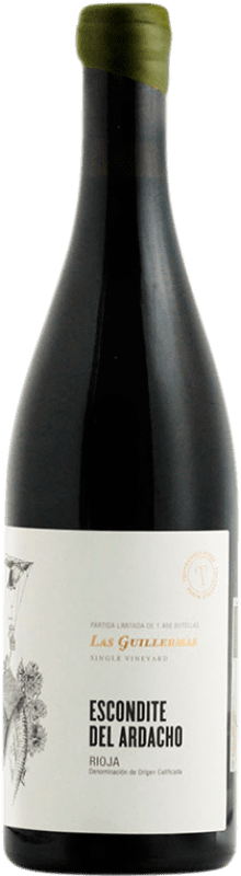 42,95 € Free Shipping | Red wine Tentenublo Escondite del Ardacho Las Guillermas Crianza D.O.Ca. Rioja The Rioja Spain Tempranillo, Viura Bottle 75 cl