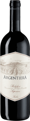 128,95 € Free Shipping | Red wine Tenuta Argentiera Superiore D.O.C. Bolgheri Tuscany Italy Merlot, Cabernet Sauvignon, Cabernet Franc Bottle 75 cl