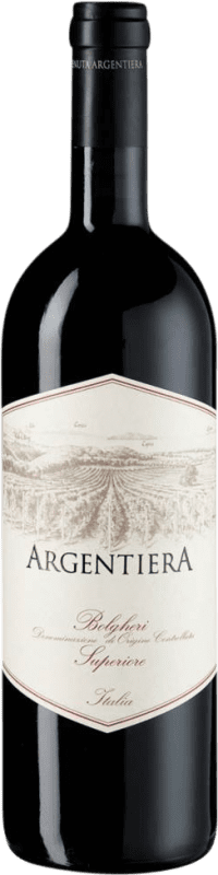122,95 € Free Shipping | Red Wine Tenuta Argentiera Superior D.O.C. Bolgheri Tuscany Italy Merlot, Cabernet Sauvignon, Cabernet Franc Bottle 75 cl