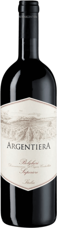 102,95 € Free Shipping | Red wine Tenuta Argentiera Superiore D.O.C. Bolgheri Tuscany Italy Merlot, Cabernet Sauvignon, Cabernet Franc Bottle 75 cl