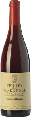 78,95 € Envio grátis | Vinho tinto Tenuta Nere Calderara Sottana Rosso D.O.C. Etna Sicília Itália Nerello Mascalese, Nerello Cappuccio Garrafa 75 cl