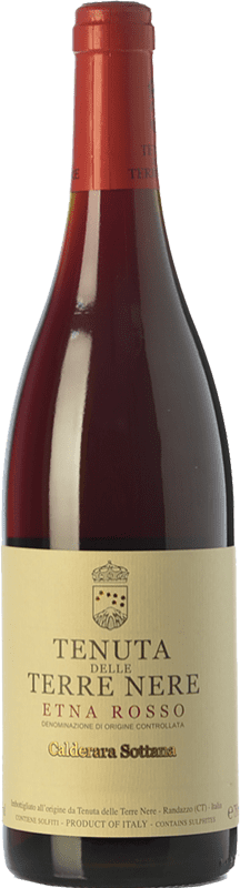 78,95 € Free Shipping | Red wine Tenuta Nere Calderara Sottana Rosso D.O.C. Etna Sicily Italy Nerello Mascalese, Nerello Cappuccio Bottle 75 cl