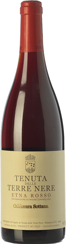 76,95 € Spedizione Gratuita | Vino rosso Tenuta Nere Calderara Sottana Rosso D.O.C. Etna Sicilia Italia Nerello Mascalese, Nerello Cappuccio Bottiglia 75 cl