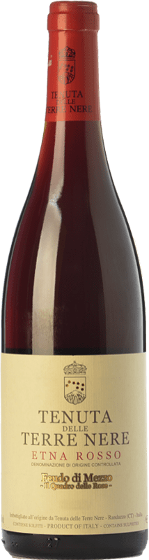 49,95 € Spedizione Gratuita | Vino rosso Tenuta Nere Feudo di Mezzo D.O.C. Etna Sicilia Italia Nerello Mascalese, Nerello Cappuccio Bottiglia 75 cl