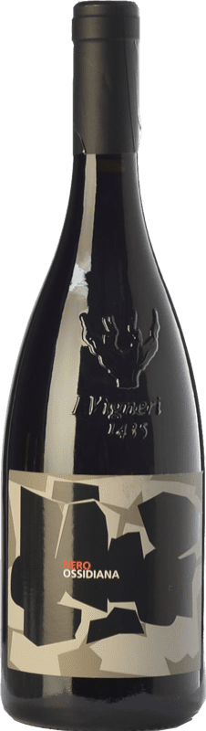 35,95 € Free Shipping | Red Wine Tenuta di Castellaro Nero Ossidiana I.G.T. Terre Siciliane Sicily Italy Nero d'Avola, Corinto Eco — Organic Bottle 75 cl