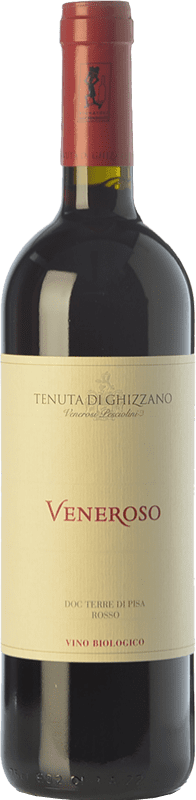 29,95 € Free Shipping | Red wine Tenuta di Ghizzano Veneroso I.G.T. Toscana Tuscany Italy Cabernet Sauvignon, Sangiovese Bottle 75 cl