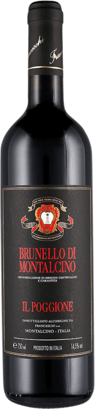 62,95 € Spedizione Gratuita | Vino rosso Il Poggione D.O.C.G. Brunello di Montalcino Toscana Italia Sangiovese Bottiglia 75 cl