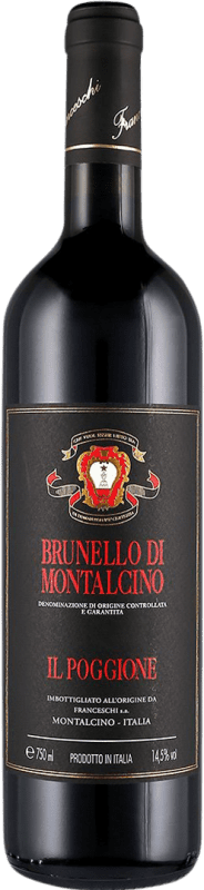 72,95 € Бесплатная доставка | Красное вино Il Poggione D.O.C.G. Brunello di Montalcino Тоскана Италия Sangiovese — Санджовезе 75 cl