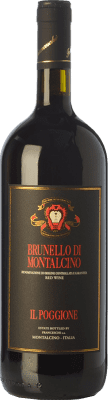 39,95 € Free Shipping | Red wine Il Poggione D.O.C.G. Brunello di Montalcino Tuscany Italy Sangiovese Magnum Bottle 1,5 L
