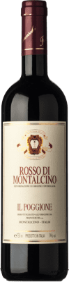 18,95 € Бесплатная доставка | Красное вино Il Poggione D.O.C. Rosso di Montalcino Тоскана Италия Sangiovese бутылка 75 cl
