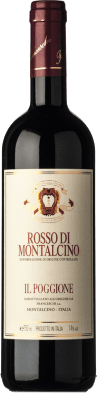27,95 € Бесплатная доставка | Красное вино Il Poggione D.O.C. Rosso di Montalcino Тоскана Италия Sangiovese — Санджовезе Бутылка 75 cl