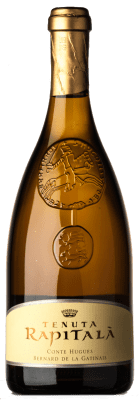 29,95 € 免费送货 | 白酒 Rapitalà Grand Cru I.G.T. Terre Siciliane 西西里岛 意大利 Chardonnay 瓶子 75 cl