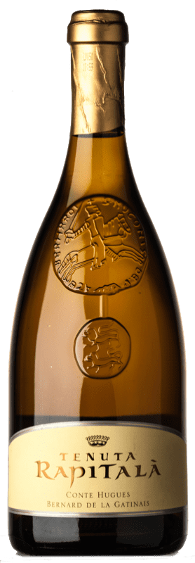 45,95 € Бесплатная доставка | Белое вино Rapitalà Grand Cru I.G.T. Terre Siciliane Сицилия Италия Chardonnay бутылка 75 cl