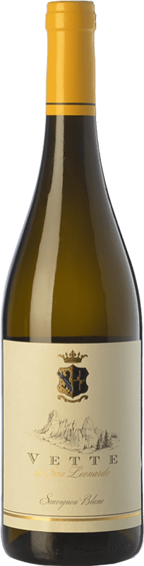 15,95 € Envoi gratuit | Vin blanc Tenuta San Leonardo Vette I.G.T. Vigneti delle Dolomiti Trentin Italie Sauvignon Blanc Bouteille 75 cl