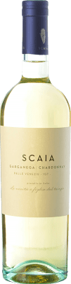16,95 € Kostenloser Versand | Weißwein Tenuta Sant'Antonio Scaia I.G.T. Veneto Venetien Italien Chardonnay, Garganega Flasche 75 cl