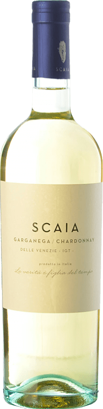 16,95 € Envío gratis | Vino blanco Tenuta Sant'Antonio Scaia I.G.T. Veneto Veneto Italia Chardonnay, Garganega Botella 75 cl