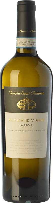 12,95 € Free Shipping | White wine Tenuta Sant'Antonio Vecchie Vigne D.O.C. Soave Veneto Italy Garganega Bottle 75 cl