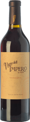 89,95 € Envio grátis | Vinho Tinto Tenuta Sette Ponti Vigna dell'Impero I.G.T. Toscana Tuscany Itália Sangiovese 75 cl