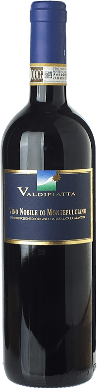 24,95 € Kostenloser Versand | Rotwein Tenuta Valdipiatta D.O.C.G. Vino Nobile di Montepulciano Toskana Italien Sangiovese, Canaiolo Flasche 75 cl
