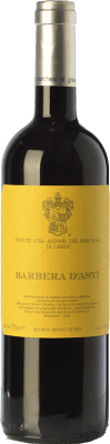 12,95 € Kostenloser Versand | Rotwein Cisa Asinari Marchesi di Grésy D.O.C. Barbera d'Asti Piemont Italien Barbera Flasche 75 cl