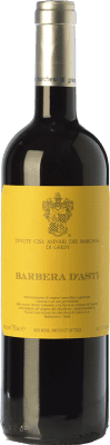 11,95 € Spedizione Gratuita | Vino rosso Cisa Asinari Marchesi di Grésy D.O.C. Barbera d'Asti Piemonte Italia Barbera Bottiglia 75 cl