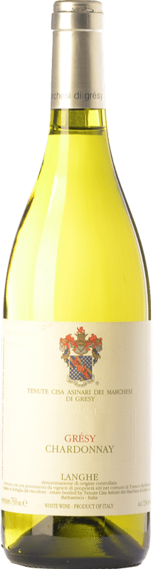 37,95 € Envoi gratuit | Vin Blanc Cisa Asinari Marchese di Grésy D.O.C. Langhe Piémont Italie Chardonnay Bouteille 75 cl