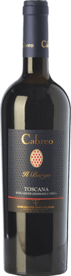 61,95 € 免费送货 | 红酒 Cabreo Il Borgo I.G.T. Toscana 托斯卡纳 意大利 Cabernet Sauvignon, Sangiovese 瓶子 75 cl