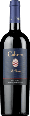 56,95 € Free Shipping | Red Wine Cabreo Il Borgo I.G.T. Toscana Tuscany Italy Cabernet Sauvignon, Sangiovese Bottle 75 cl