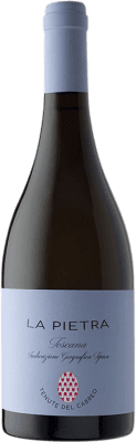 32,95 € Envio grátis | Vinho branco Cabreo La Pietra I.G.T. Toscana Tuscany Itália Chardonnay Garrafa 75 cl