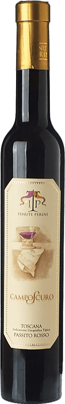 26,95 € Kostenloser Versand | Süßer Wein Tenute Perini Camposcuro I.G.T. Toscana Toskana Italien Ciliegiolo Halbe Flasche 37 cl