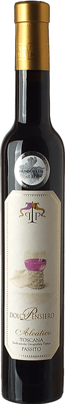 32,95 € Free Shipping | Sweet wine Tenute Perini Dolcepensiero Passito I.G.T. Toscana Tuscany Italy Aleático Half Bottle 37 cl