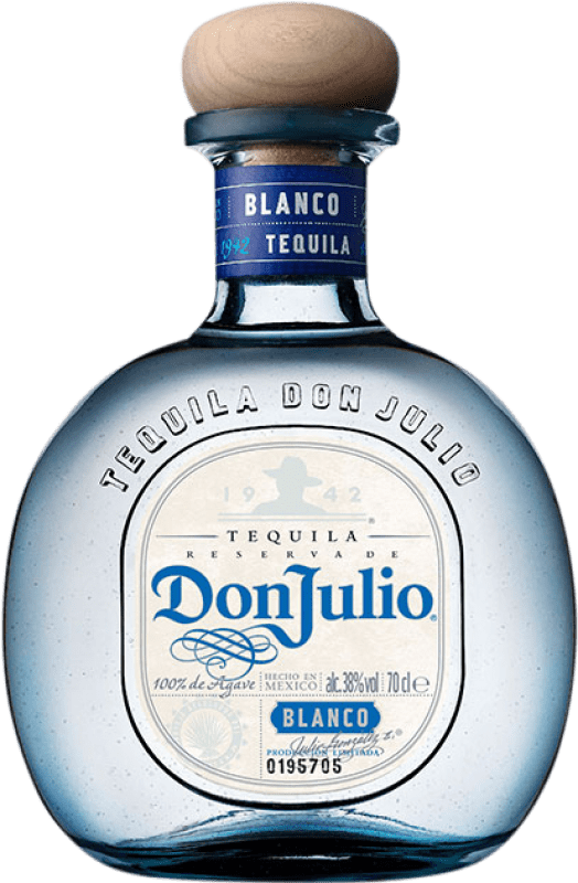 58,95 € Free Shipping | Tequila Don Julio Blanco Jalisco Mexico Bottle 70 cl