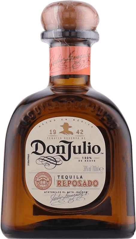 73,95 € Envío gratis | Tequila Don Julio Reposado Jalisco México Botella 70 cl