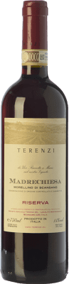 28,95 € Envio grátis | Vinho Tinto Terenzi Madrechiesa Reserva D.O.C.G. Morellino di Scansano Tuscany Itália Sangiovese 75 cl