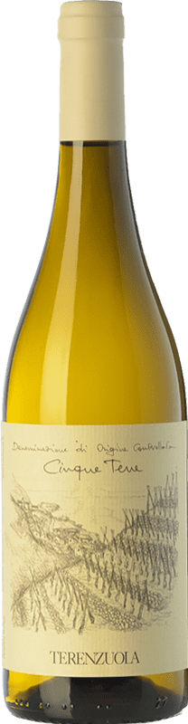 29,95 € Kostenloser Versand | Weißwein Terenzuola D.O.C. Cinque Terre Ligurien Italien Vermentino, Albarola, Bosco Flasche 75 cl