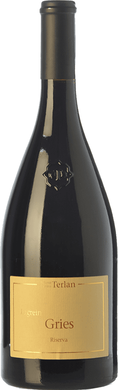 24,95 € Free Shipping | Red wine Terlano Gries Riserva Reserva D.O.C. Alto Adige Trentino-Alto Adige Italy Lagrein Bottle 75 cl