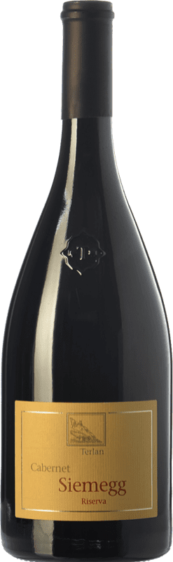 19,95 € Free Shipping | Red wine Terlano Siemegg D.O.C. Alto Adige Trentino-Alto Adige Italy Cabernet Sauvignon Bottle 75 cl