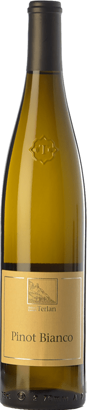 23,95 € 免费送货 | 白酒 Terlano Pinot Bianco D.O.C. Alto Adige 特伦蒂诺 - 上阿迪杰 意大利 Pinot White 瓶子 75 cl
