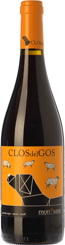 10,95 € Free Shipping | Red wine Terra i Vins Clos del Gos Joven D.O. Montsant Catalonia Spain Syrah, Grenache, Carignan Bottle 75 cl