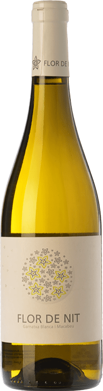 11,95 € Envio grátis | Vinho Branco Terra i Vins Flor de Nit D.O. Terra Alta Catalunha Espanha Garnacha — Grenache, Macabeo Garrafa 75 cl