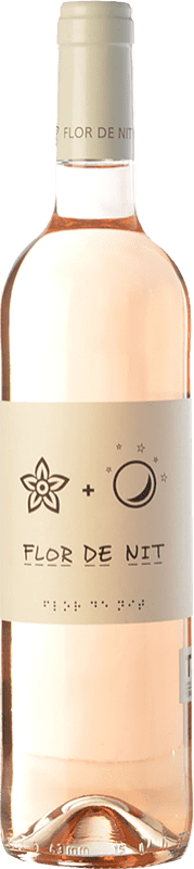 9,95 € Envio grátis | Vinho Rosé Terra i Vins Flor de Nit D.O. Terra Alta Catalunha Espanha Garnacha — Grenache 75 cl